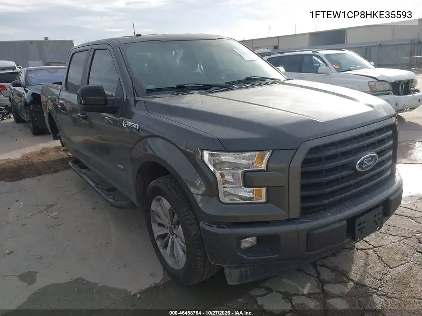 FORD F-150 2017, VIN 1FTEW1CP8HKE35593