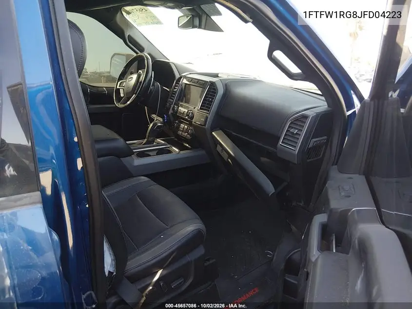 2018 FORD F-150 VIN 1FTFW1RG8JFD04223 — фото 5