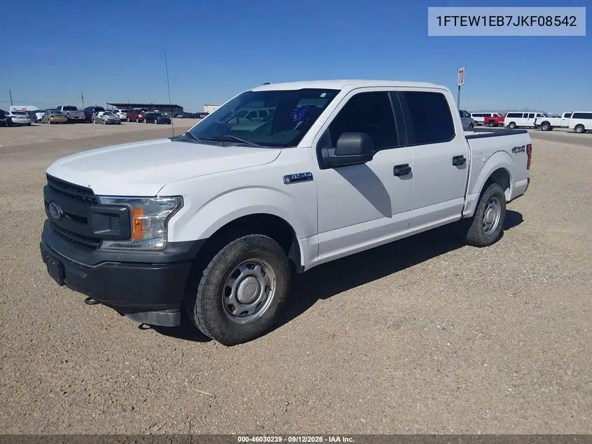 2018 FORD F-150 VIN 1FTEW1EB7JKF08542 — фото 2