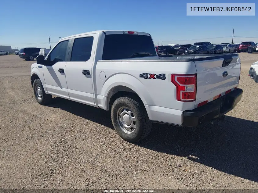 2018 FORD F-150 VIN 1FTEW1EB7JKF08542 — фото 3