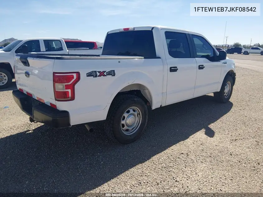2018 FORD F-150 VIN 1FTEW1EB7JKF08542 — фото 4