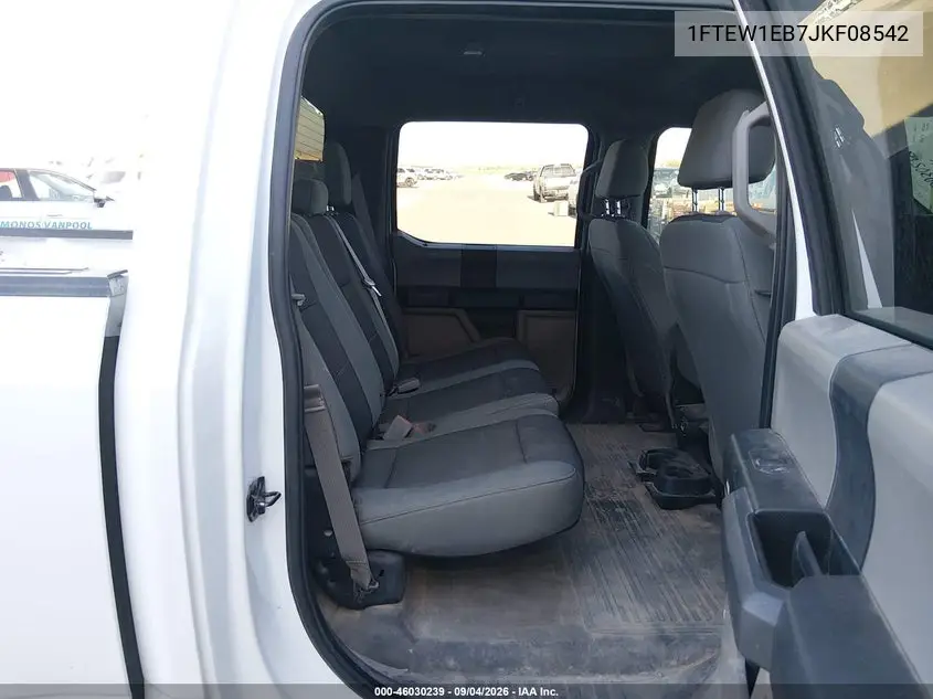 2018 FORD F-150 VIN 1FTEW1EB7JKF08542 — фото 8