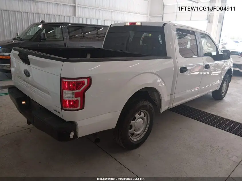 2018 FORD F-150 VIN 1FTEW1CG1JFD04911 — фото 4
