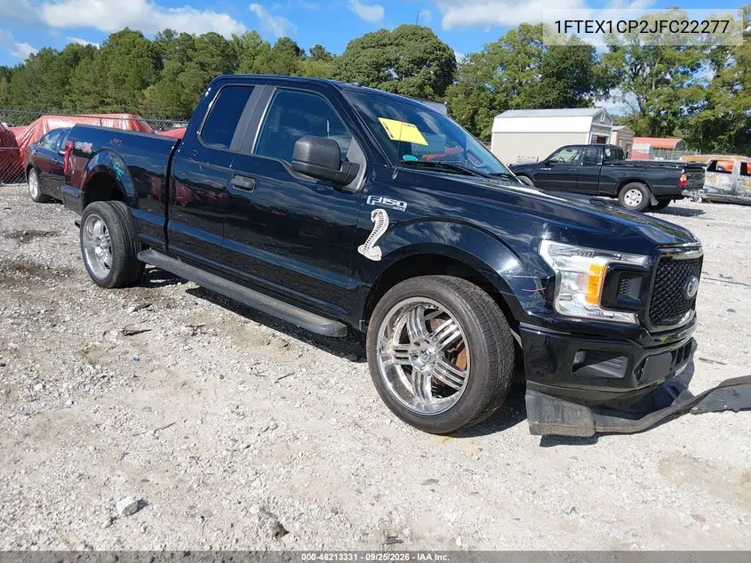 FORD F-150 2018, VIN 1FTEX1CP2JFC22277