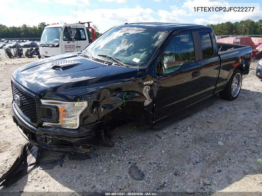 2018 FORD F-150 VIN 1FTEX1CP2JFC22277 — фото 2