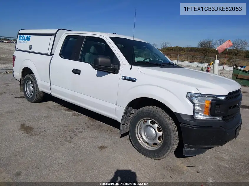 FORD F-150 2018, VIN 1FTEX1CB3JKE82053