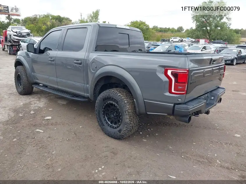 2018 FORD F-150 VIN 1FTFW1RG0JFC00079 — фото 3