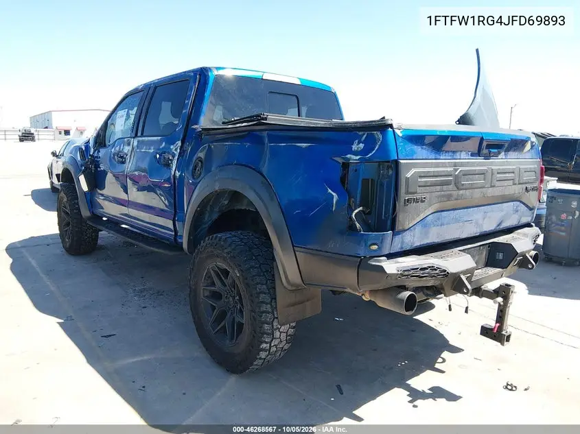 2018 FORD F-150 VIN 1FTFW1RG4JFD69893 — фото 3