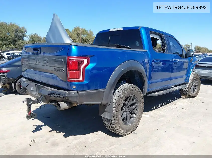 2018 FORD F-150 VIN 1FTFW1RG4JFD69893 — фото 4