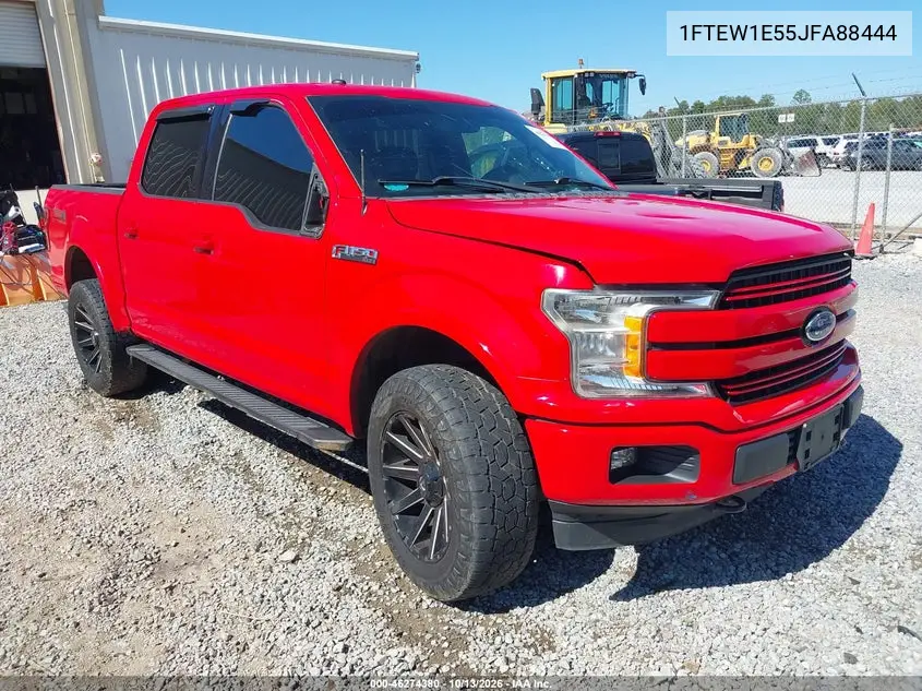 FORD F-150 2018, VIN 1FTEW1E55JFA88444