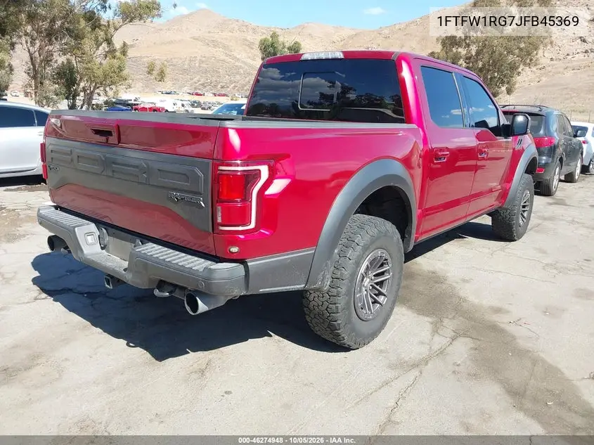 2018 FORD F-150 VIN 1FTFW1RG7JFB45369 — фото 4