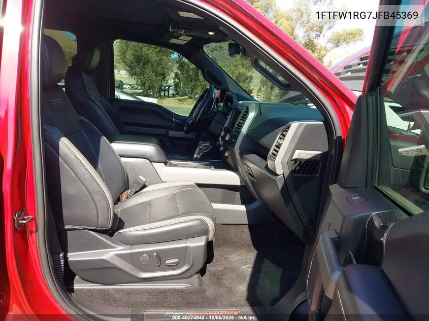 2018 FORD F-150 VIN 1FTFW1RG7JFB45369 — фото 5