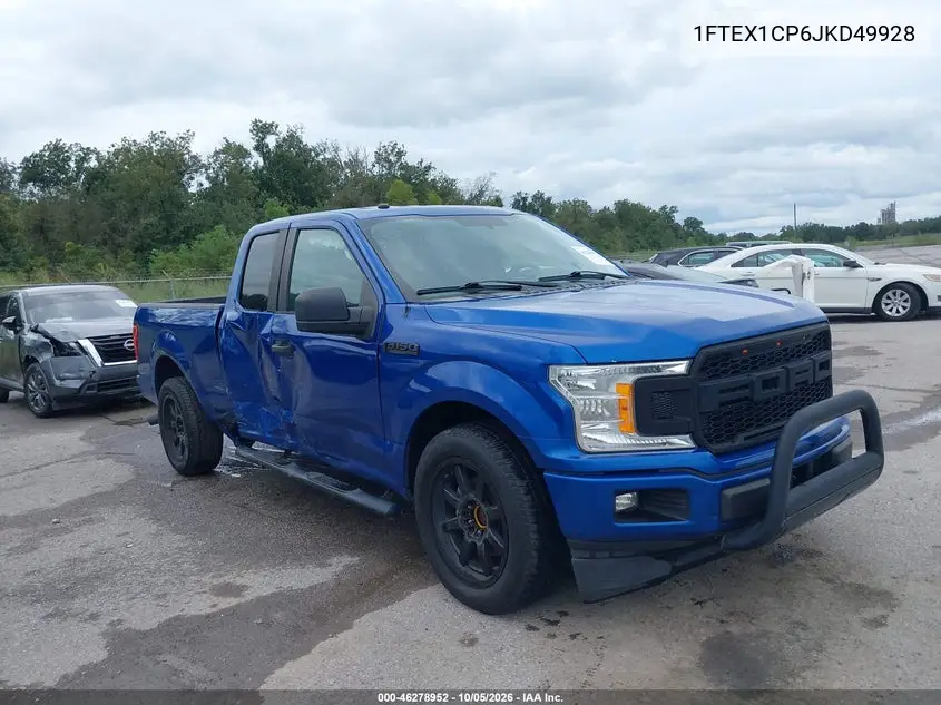 FORD F-150 2018, VIN 1FTEX1CP6JKD49928