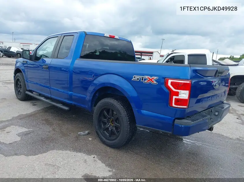 2018 FORD F-150 VIN 1FTEX1CP6JKD49928 — фото 3