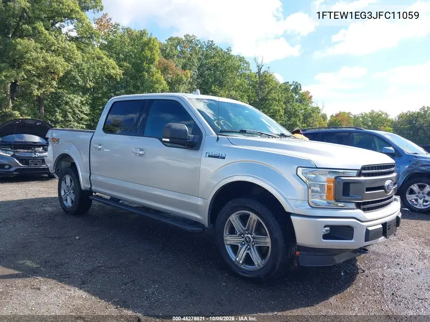 FORD F-150 2018, VIN 1FTEW1EG3JFC11059