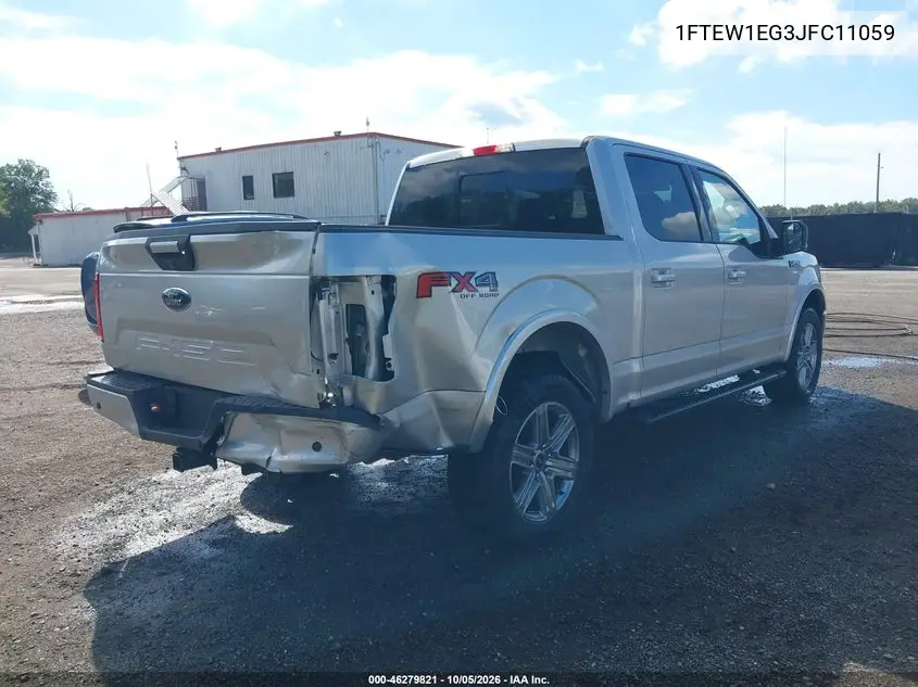 2018 FORD F-150 VIN 1FTEW1EG3JFC11059 — фото 4