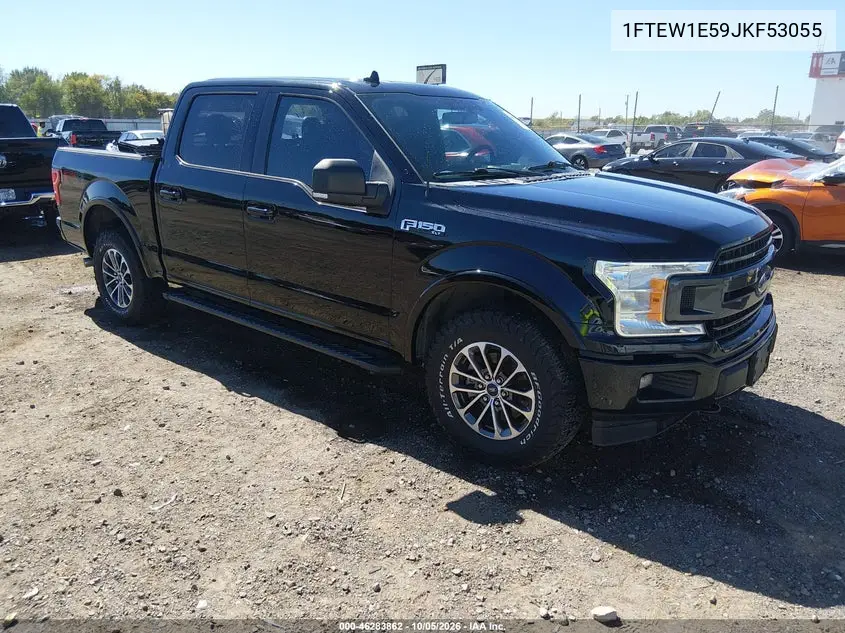 FORD F-150 2018, VIN 1FTEW1E59JKF53055