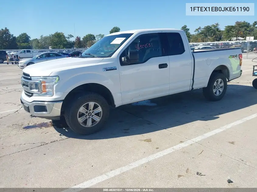 2018 FORD F-150 VIN 1FTEX1EB0JKE61190 — фото 2
