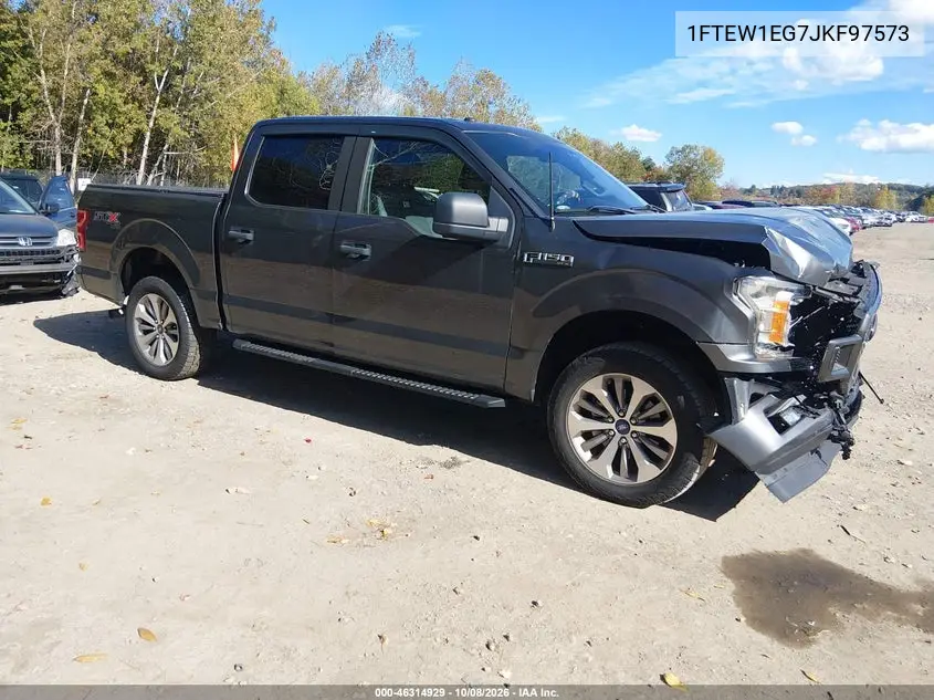 FORD F-150 2018, VIN 1FTEW1EG7JKF97573