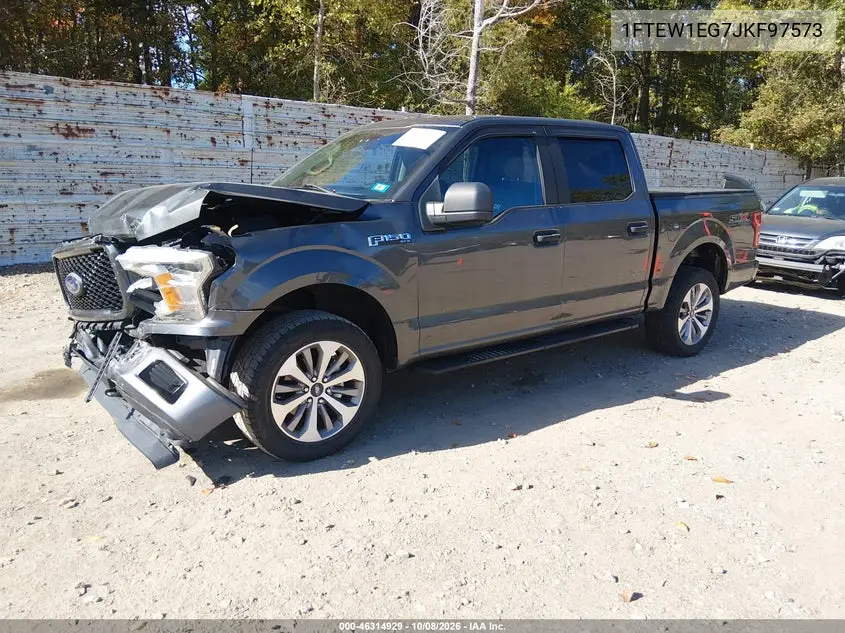 2018 FORD F-150 VIN 1FTEW1EG7JKF97573 — фото 2