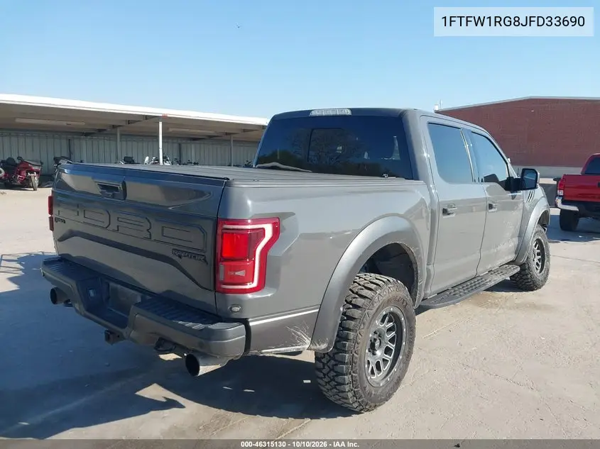2018 FORD F-150 VIN 1FTFW1RG8JFD33690 — фото 4