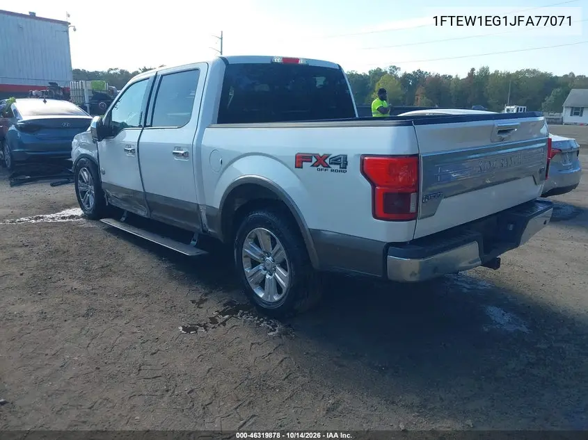 2018 FORD F-150 VIN 1FTEW1EG1JFA77071 — фото 3