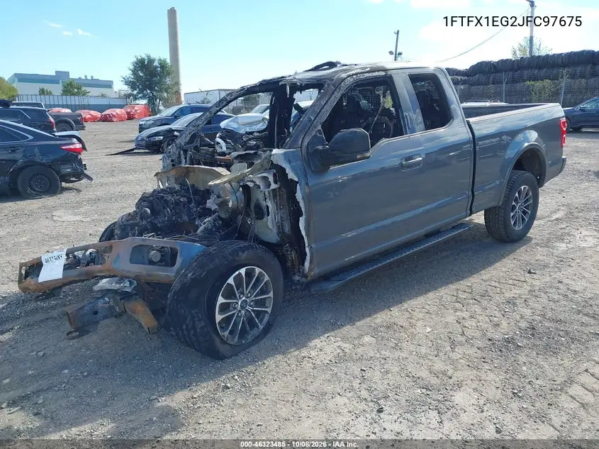 2018 FORD F-150 VIN 1FTFX1EG2JFC97675 — фото 2