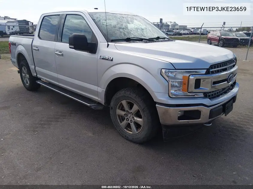 FORD F-150 2018, VIN 1FTEW1EP3JKE23659