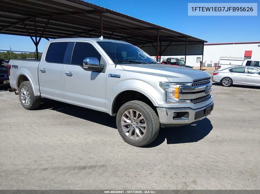 FORD F-150 2018, VIN 1FTEW1EG7JFB95626