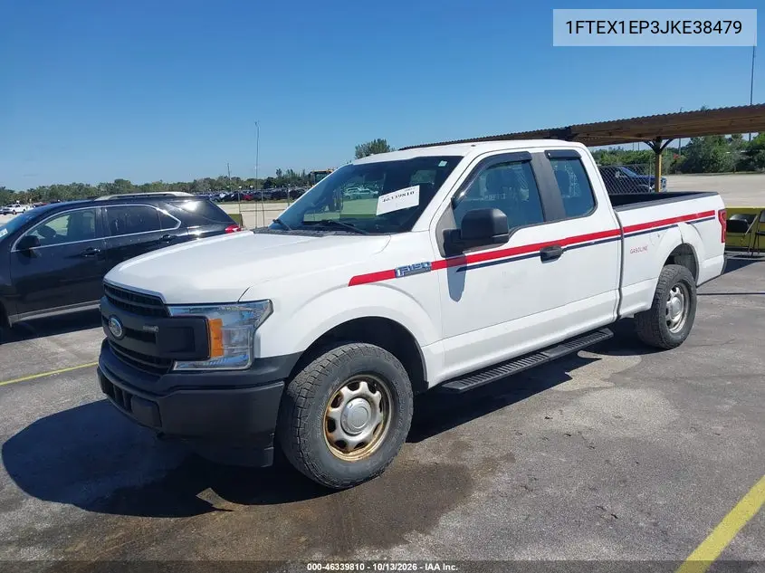 2018 FORD F-150 VIN 1FTEX1EP3JKE38479 — фото 2