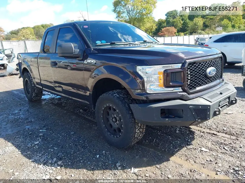 FORD F-150 2018, VIN 1FTEX1EP8JFE55271