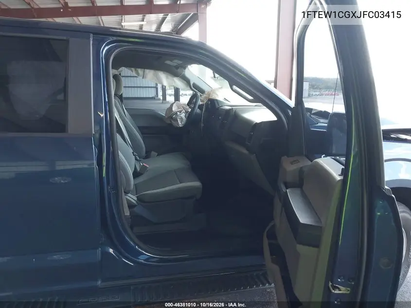 2018 FORD F-150 VIN 1FTEW1CGXJFC03415 — фото 5
