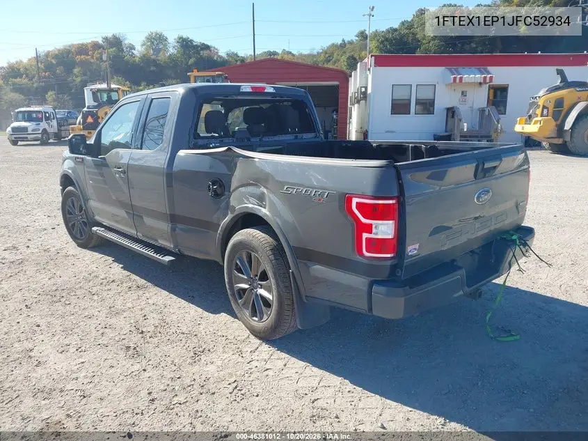 2018 FORD F-150 VIN 1FTEX1EP1JFC52934 — фото 3