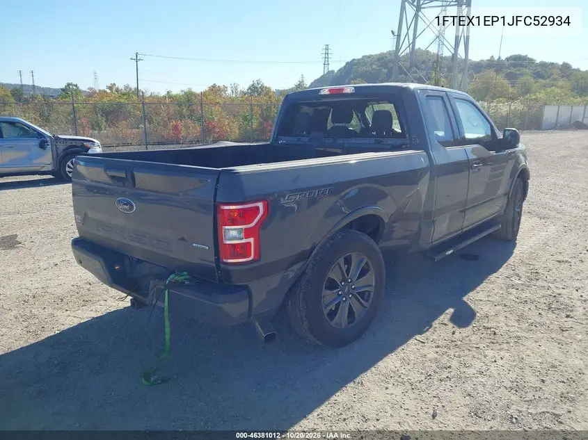 2018 FORD F-150 VIN 1FTEX1EP1JFC52934 — фото 4