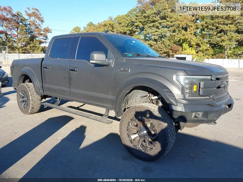 FORD F-150 2018, VIN 1FTEW1E59JFE53708