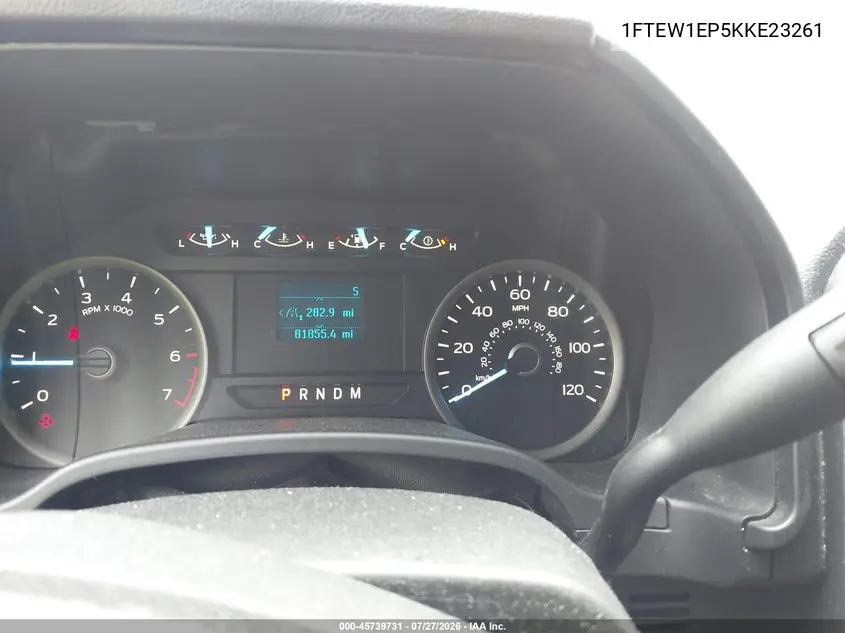 2019 FORD F-150 VIN 1FTEW1EP5KKE23261 — фото 7