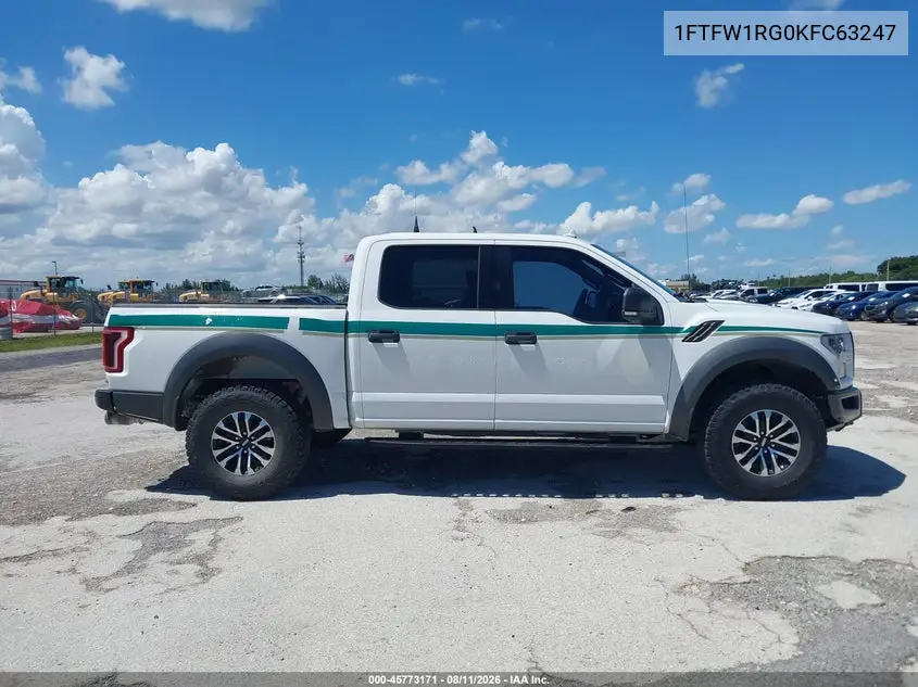 2019 FORD F-150 VIN 1FTFW1RG0KFC63247 — фото 13