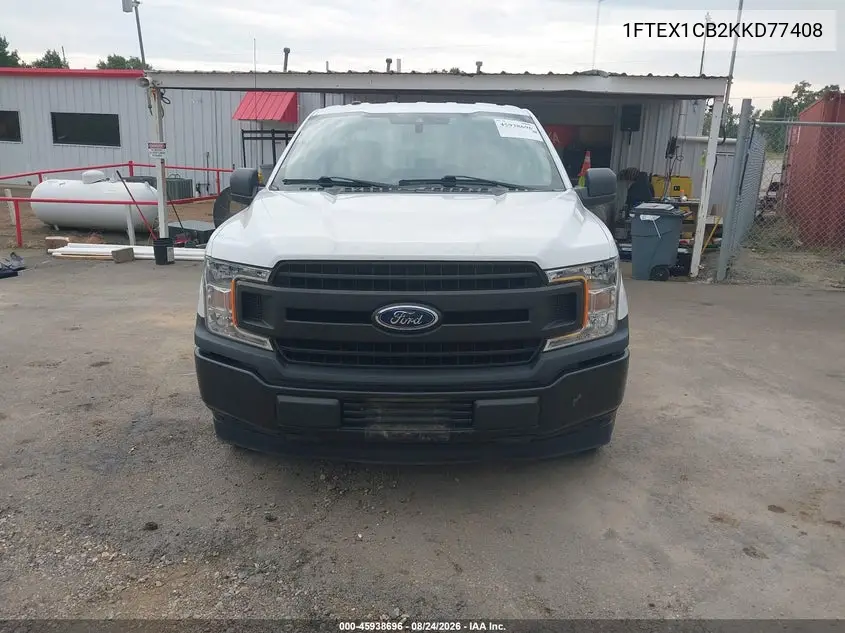 2019 FORD F-150 VIN 1FTEX1CB2KKD77408 — фото 12