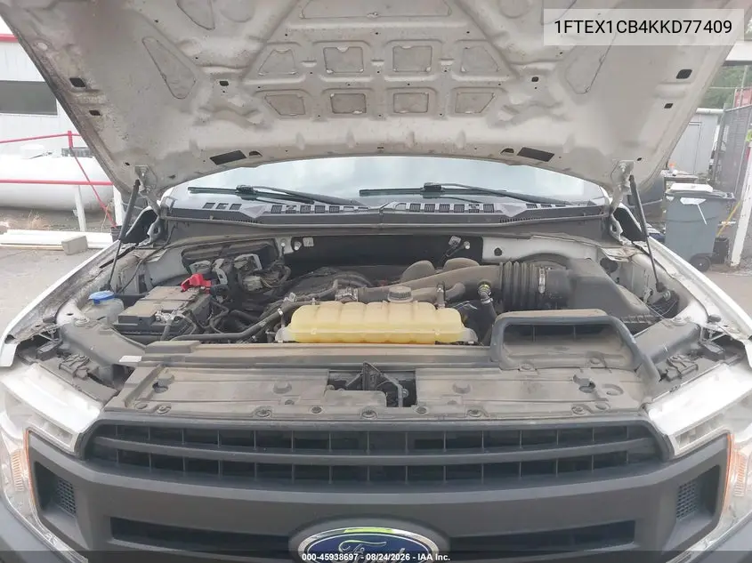 2019 FORD F-150 VIN 1FTEX1CB4KKD77409 — фото 10