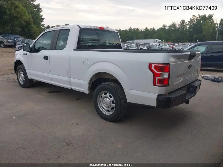 2019 FORD F-150 VIN 1FTEX1CB4KKD77409 — фото 3