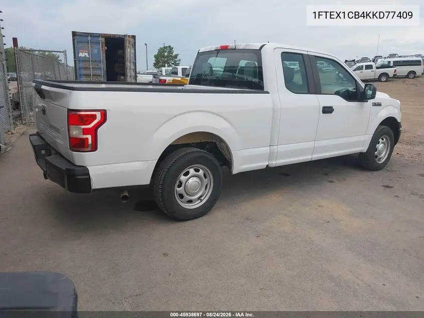 2019 FORD F-150 VIN 1FTEX1CB4KKD77409 — фото 4