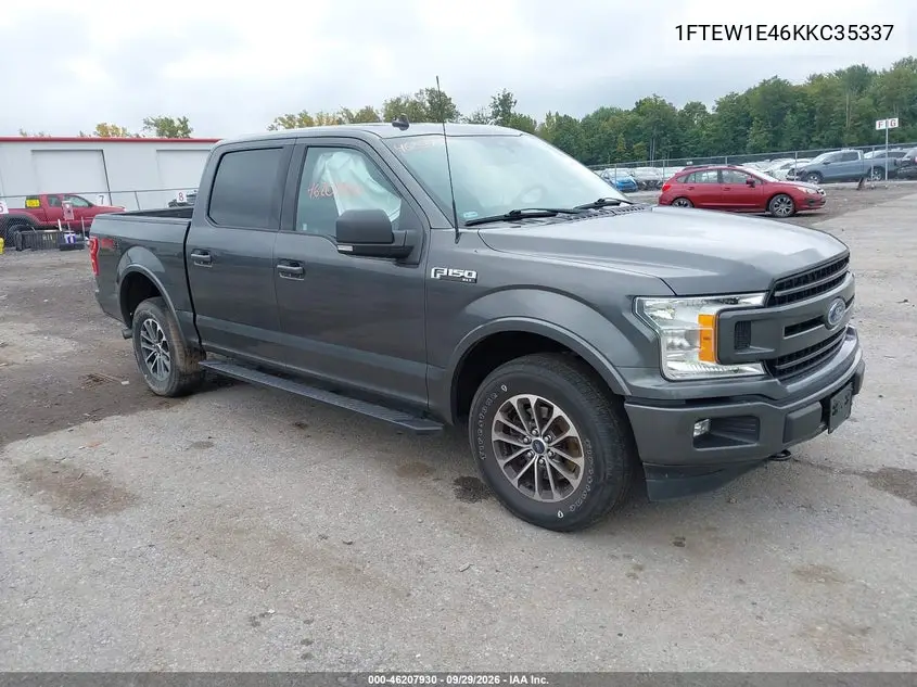 FORD F-150 2019, VIN 1FTEW1E46KKC35337