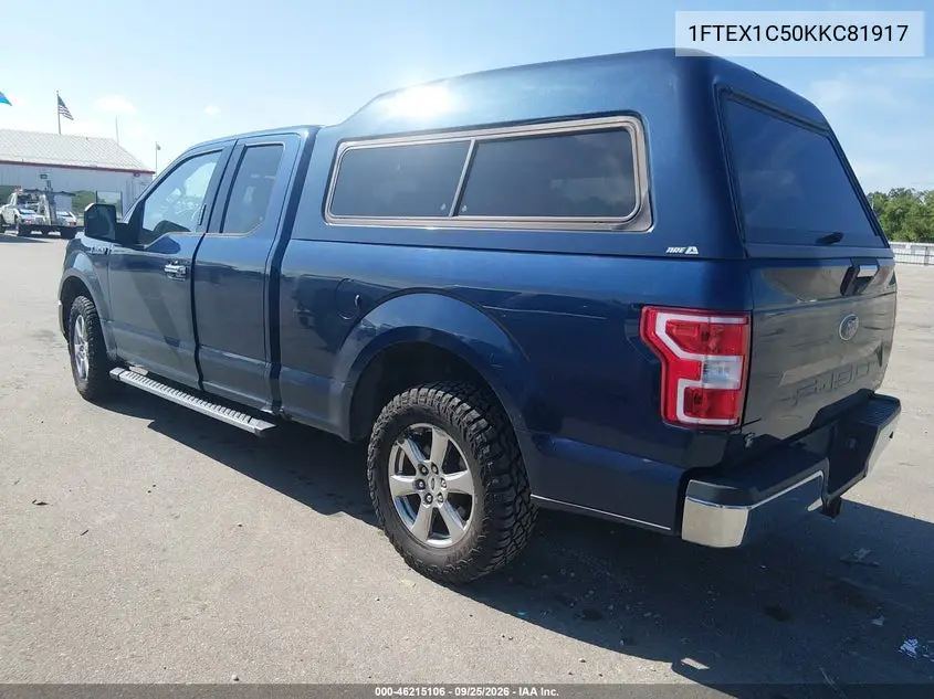 2019 FORD F-150 VIN 1FTEX1C50KKC81917 — фото 3