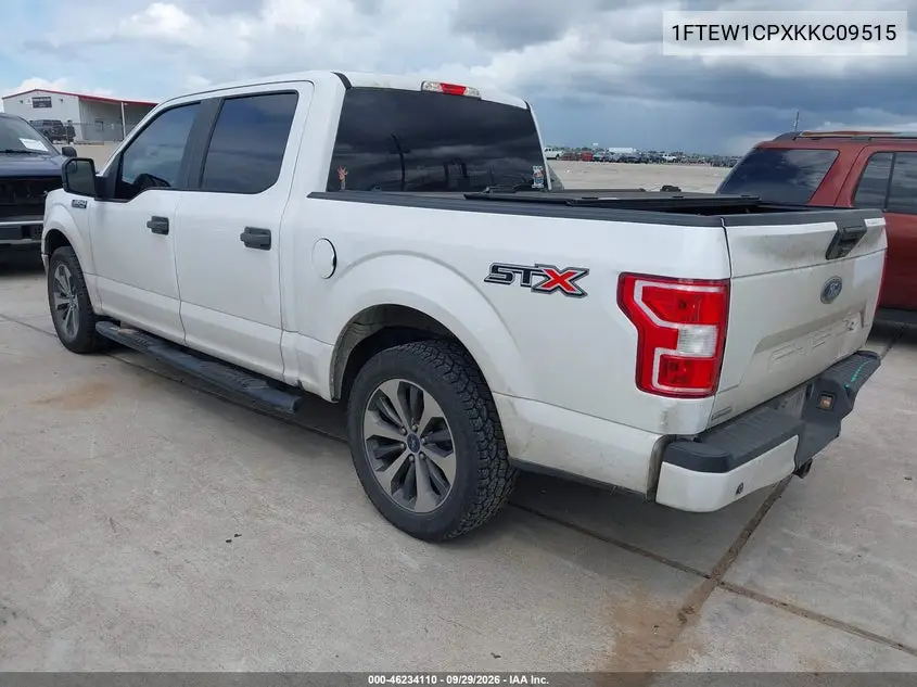 2019 FORD F-150 VIN 1FTEW1CPXKKC09515 — фото 3