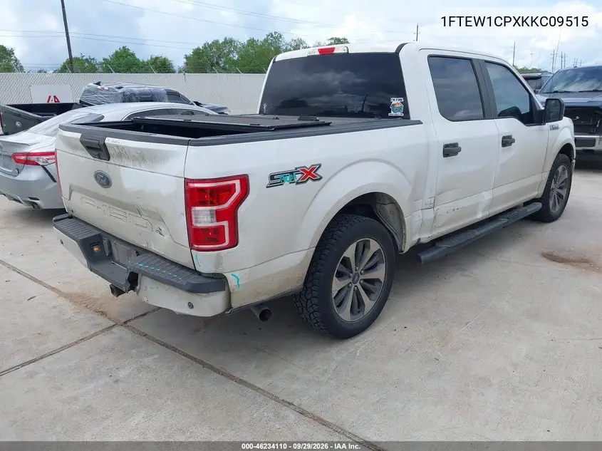 2019 FORD F-150 VIN 1FTEW1CPXKKC09515 — фото 4