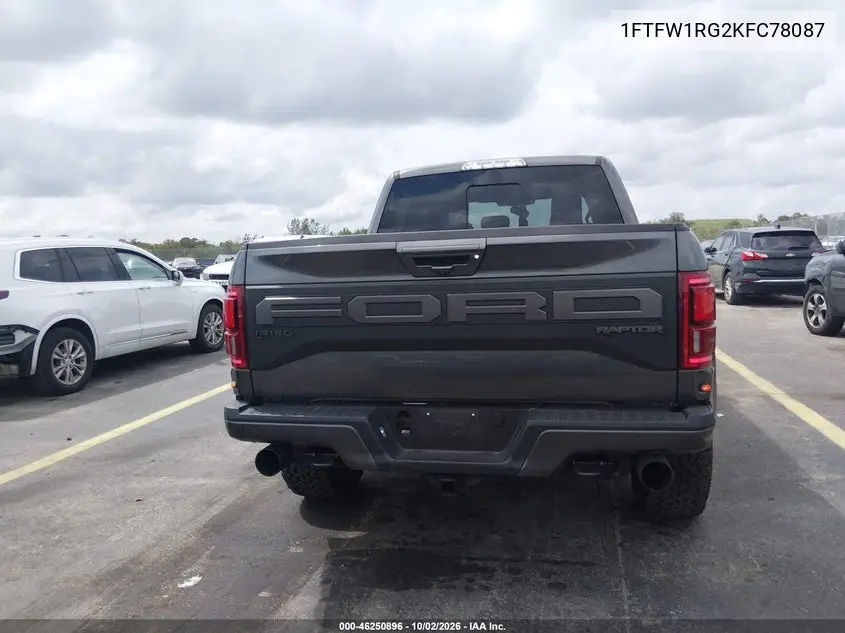 2019 FORD F-150 VIN 1FTFW1RG2KFC78087 — фото 17