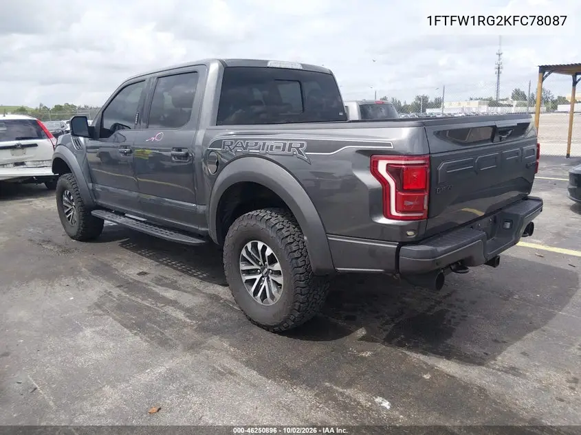 2019 FORD F-150 VIN 1FTFW1RG2KFC78087 — фото 5