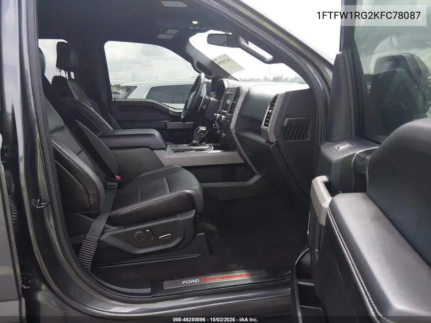 2019 FORD F-150 VIN 1FTFW1RG2KFC78087 — фото 7