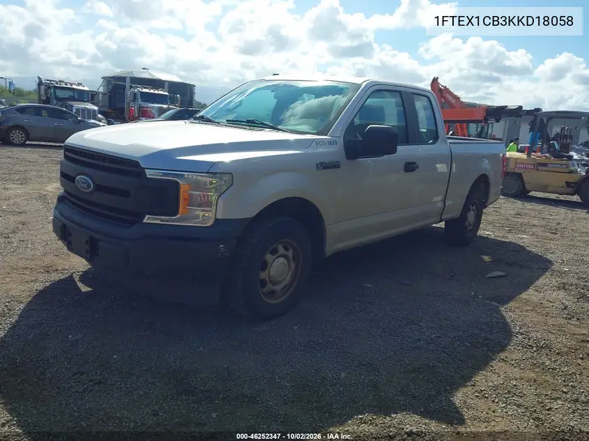 2019 FORD F-150 VIN 1FTEX1CB3KKD18058 — фото 2