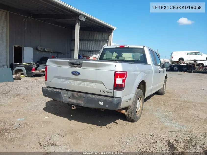 2019 FORD F-150 VIN 1FTEX1CB3KKD18058 — фото 4